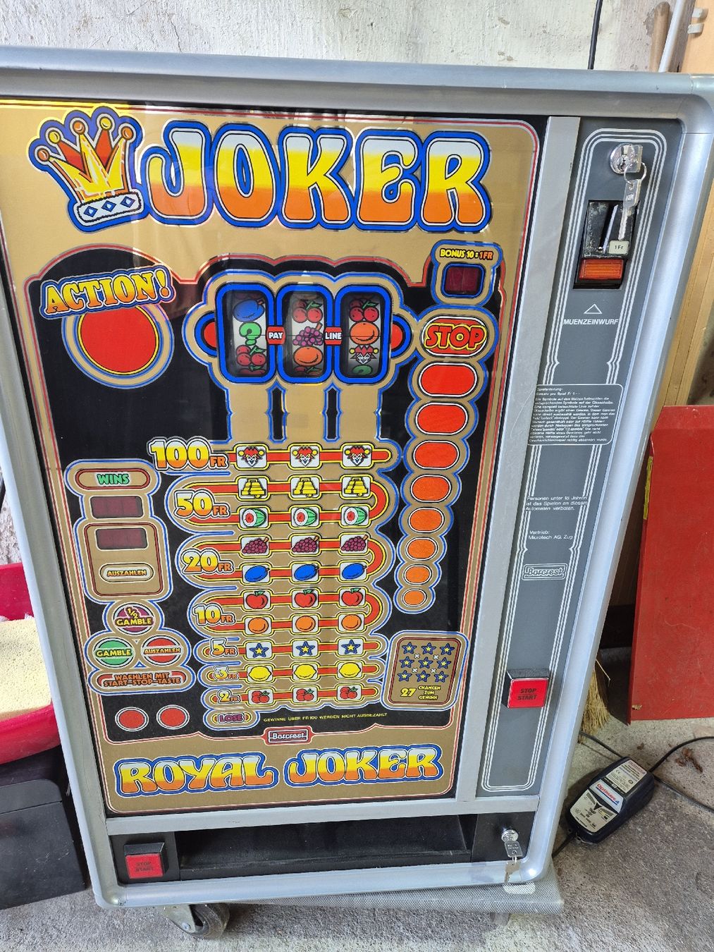 Spielautomaten: Spielautomat Joker Royal – Defekt aus Seewen SZ von Shovelhead73